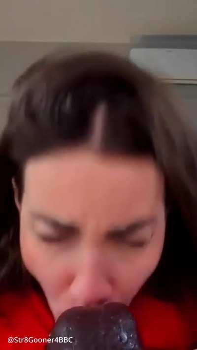 Practicing for my buds. Gotta make sure my throat is trained for you 😉