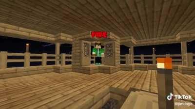 A normal day in Minecraft.