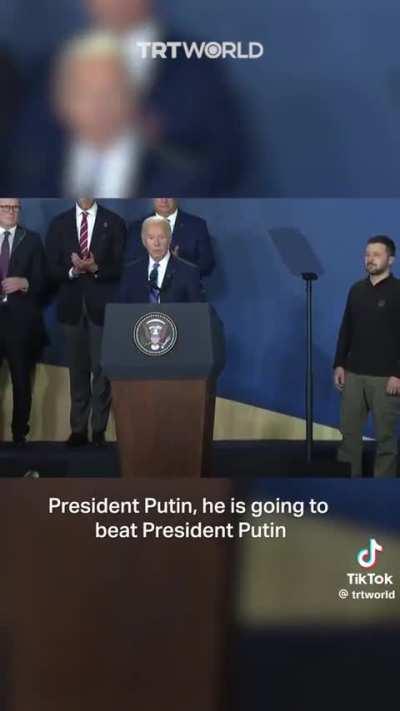 Biden calls Zelensky the absolute worst - Putin