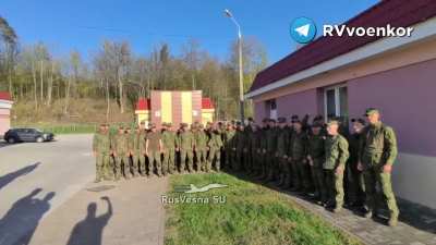 RU POV: First footage of Russian POWs returned from Ukrainian captivity by Easter