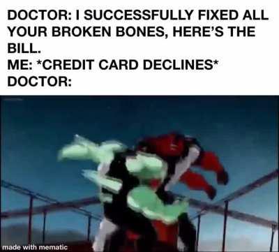 i am so glad that Norway has universal healthcare