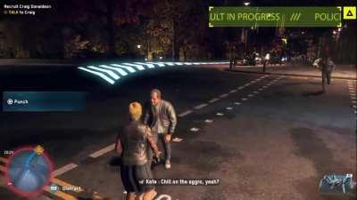 Cloaker spotted in London