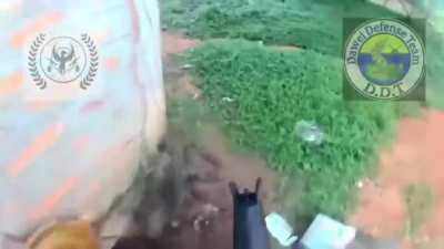 (Dawei, Myanmar/Burma) Compilation showing the evolution of the DDT rebel group's equipment in combat against the junta [August 2023-March 2025]