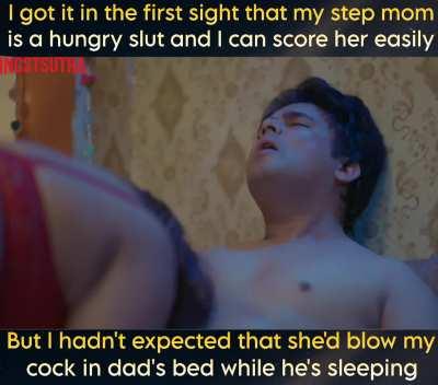 My new step mom is a super slut