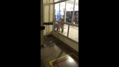 If I kick trough the glass barefoot