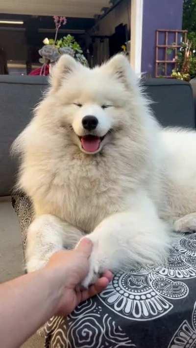 She likes it when we hold hands