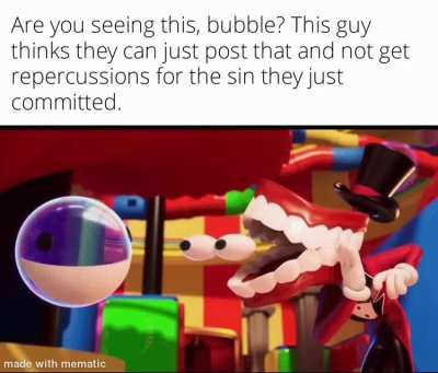 Are you seeing this, bubble?