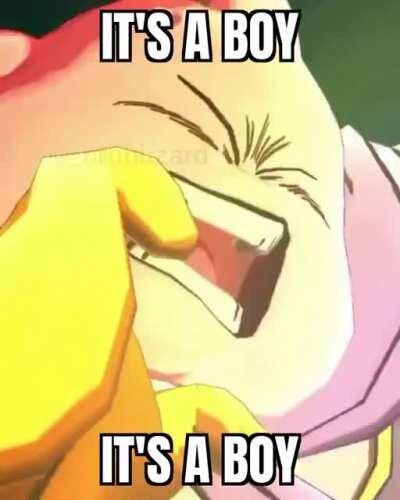 How to kill Majin Buu: step 1: set up a gender reveal party, thanks for watching