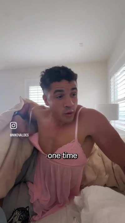 You look too comfortable