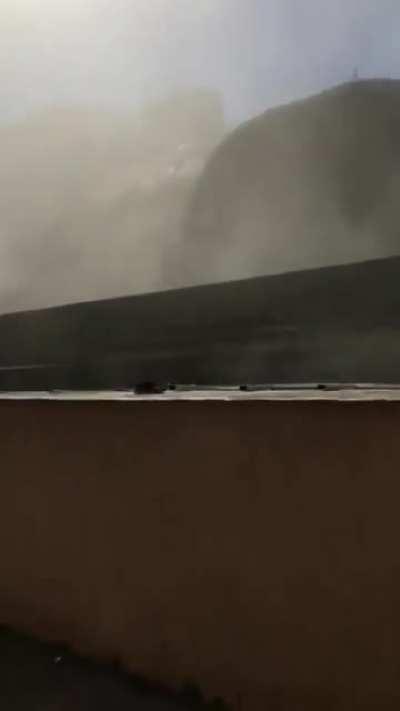 Water tower demolition fail