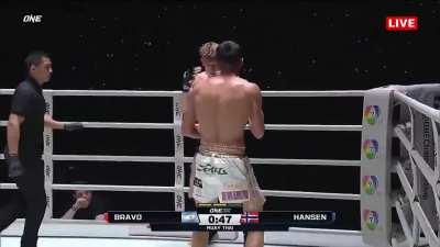 It ain't over 'til it's over. Ricardo Bravo vs. Oliver Hansen.