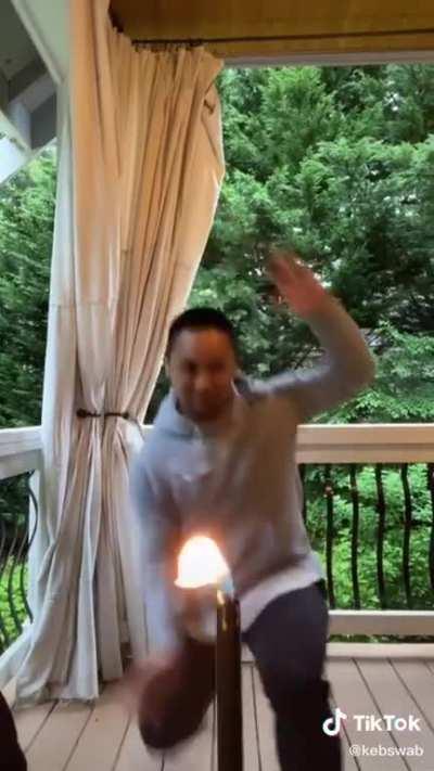 You think he used CGI?