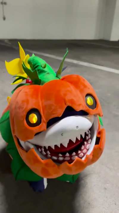 Pumpkin Jeff is here!