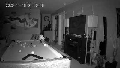 Teddy Bear is thrown across the room by Unseen force