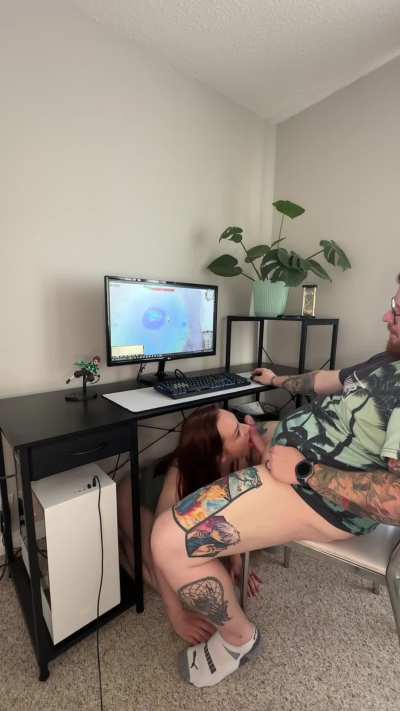 I’m his new gaming partner