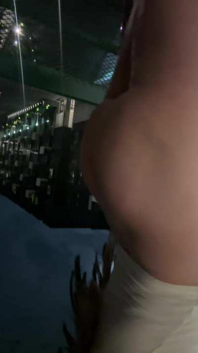 Breaking in my new balcony [GIF]