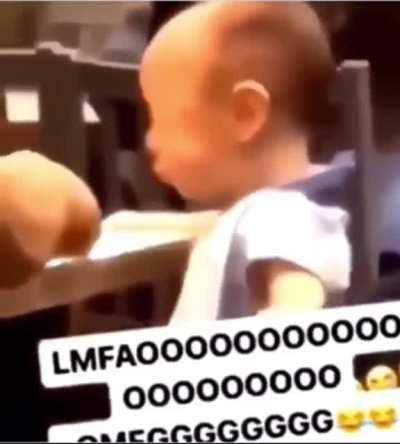 nah the hairline on this baby is insane