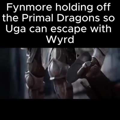 Uga succeeded in escaping with the child