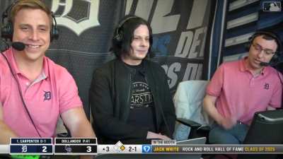 Jack White Displays Ball Knowledge during DET@COL