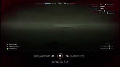 Getting revived on Twisted Steel be like