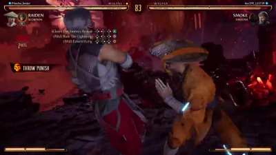 why did this throw combo do 385 damage?