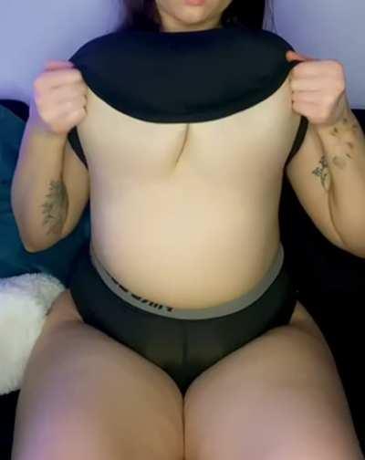 What’s thicker: my thighs or my tits