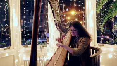 My boyfriend's a big Frank Ocean fan. I made him a Frank Ocean harp cover video. Godspeed.