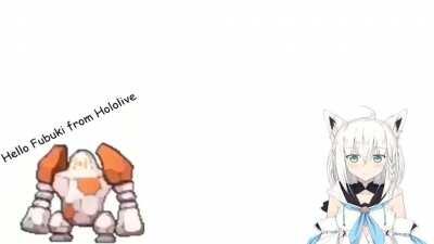 Fubuki meets Regirock