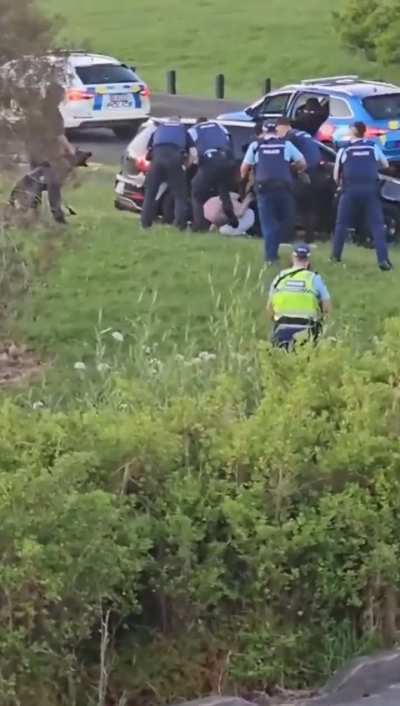 Man grabs rifle during police standoff 