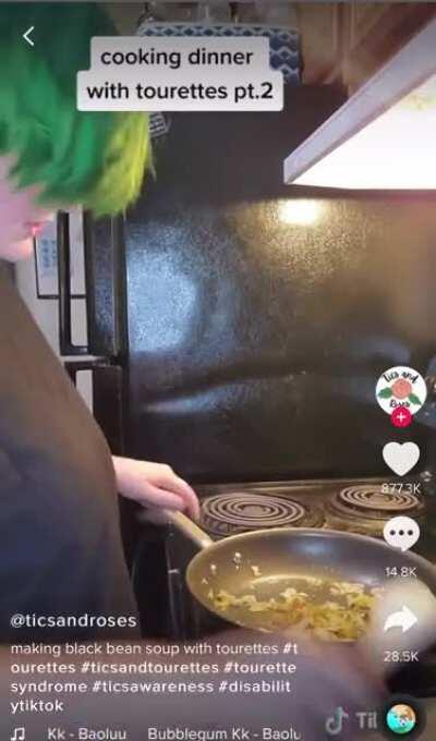 Her acting isn’t even good ... imagine faking legit disorders to promote your business lol