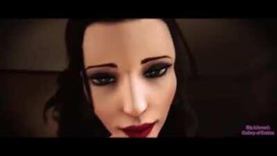 Futa Elizabeth seduced by her busty future self