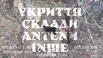 ~6 minutes of footage showing Ukrainian attacks on Russian targets in November 2024 in the Donetsk Oblast, narrated by Robert Brovdi (Madyar) 