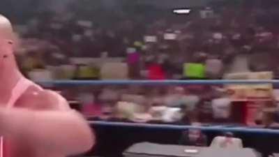 THE MOST LEGENDARY MOMENT IN PRO WRESTLING *no no no noooooooo*