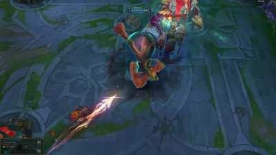 Raidboss Sion backdoors with Cho ult size