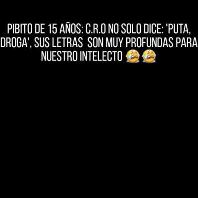 Te hace falta calle para entenderlo, wacho.