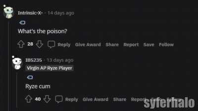 ryze mains are NOT ok...