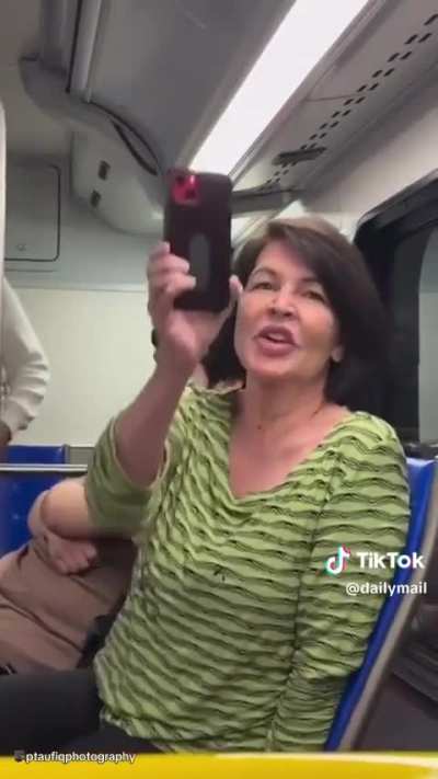 Racist Karen gets kicked off airport shuttle