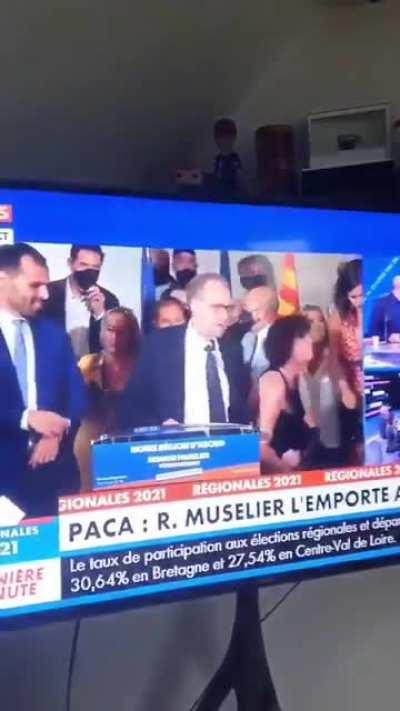 Watch what happens when this live TV broadcasting of politicians calling for the continuation of mask mandates starts earlier than expected..