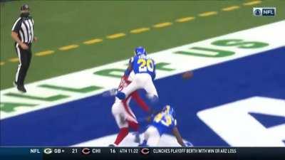 Another penalty not called. This game is BS.