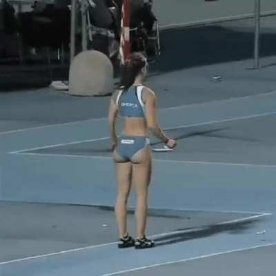 Maria Roberta Gherca. Pole Vaulter from Italy.
