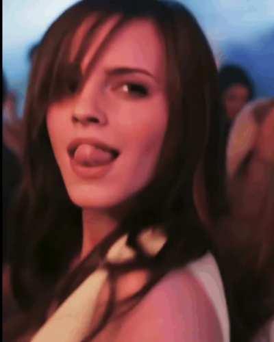 Emma Watson is going to give you head, how long do you last?