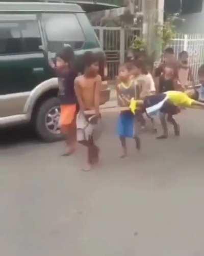 They talking Jesus at hospital homemade stracher XD