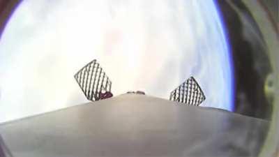 Falcon 9 CRS-22 First Stage On-Board Camera Timelapse