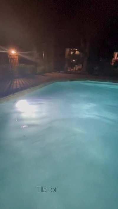 What my swim turned into