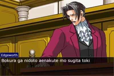 okay........ edgeworth spitting tho????? (specialist is a pretty humorous melody)
