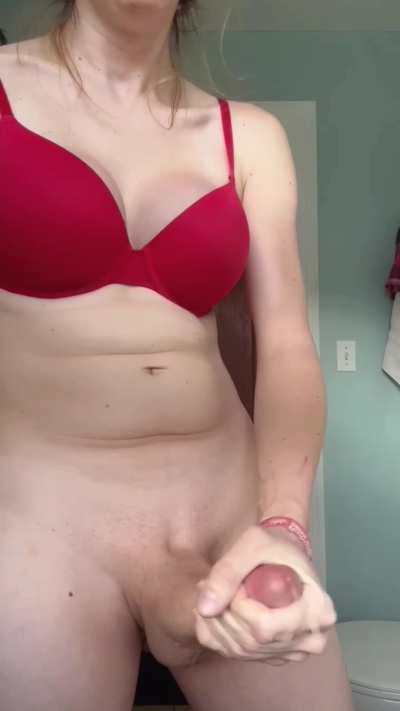 Blowing my fat load everywhere