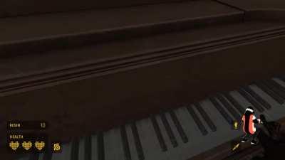 Porter Playing Shelter on the Piano in Half-Life: Alyx