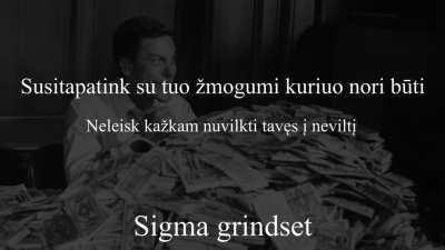 Visada siek savo tikslo