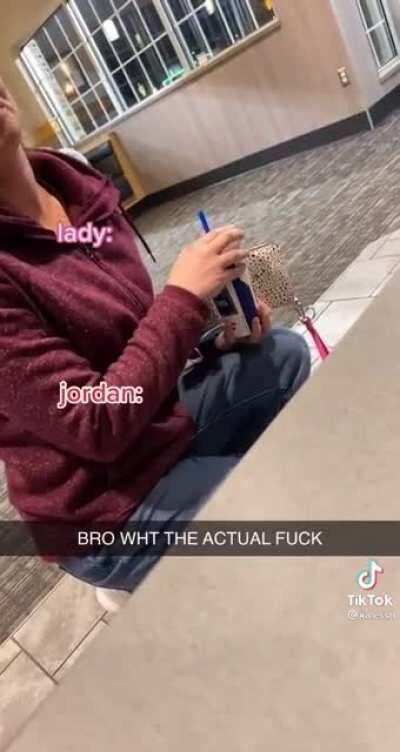 Karen tries to convince children to become Christian