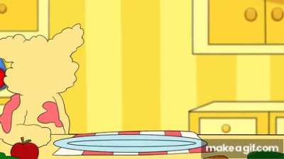 Catnap gets scared by a Cucumber